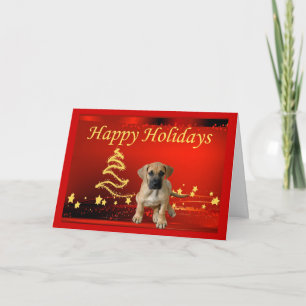 Étoiles de carte de Noël de great dane