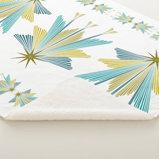 Étoiles de fée Grande couverture Sherpa (3/4)