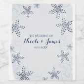 Étoiles de mer élégantes et sequins Étiquettes de (Étiquettes simples)