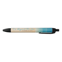 Étoiles de mer, stylos d'écriture de plage