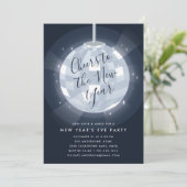 Étoiles de minuit | Invitation de la fête du Nouve (Debout devant)