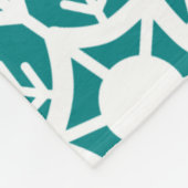 Étoiles de neige - Couverture en polaire d'hiver (Coin)