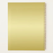 Etoiles de Noël brillantes or, pattes sur or et no (Dos)