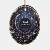 Étoiles de Noël Ornement personnalisé (Droite)