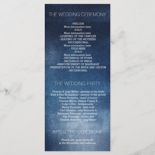 Étoiles de nuit Romantique Marine Programmes de ma (Dos)