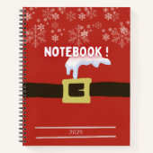 Étoiles d'Hiver : Mon Carnet 2025 (Devant)