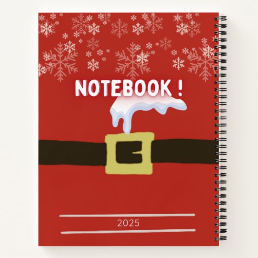 Étoiles d'Hiver : Mon Carnet 2025 (Dos)