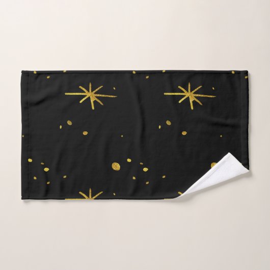 Étoiles d'or (Serviette à main)