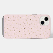 Etoiles d'or Design rose (Verso Horizontal)
