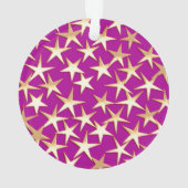 étoiles d'or sur améthyste violet (dos)