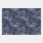 Étoiles d'or sur la feuille de papier d'enveloppem (Devant 2)