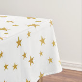 Étoiles d'or sur la nappe blanche (In Situ)