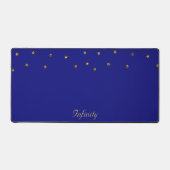 Étoiles dorées sur fond bleu marine (Recto)