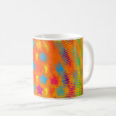 Étoiles éclatées CAFÉ MUG (Devant droit)