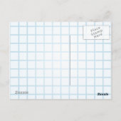 Étoiles en papier, carte postale (Dos)