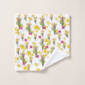 Étoiles et Fleurs (Gant de toilette)