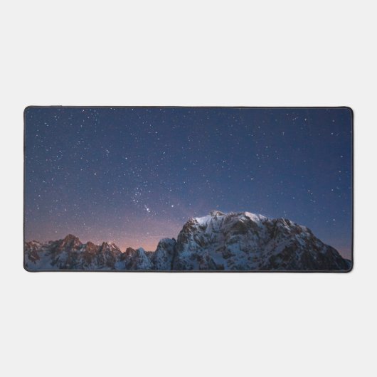 Etoiles et montagnes enneigées (Recto)