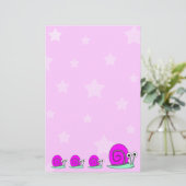 Étoiles et papeterie d'escargot (Debout devant)