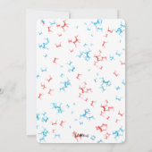 Étoiles et rayures Carte photo de Fête des pères m (Dos)