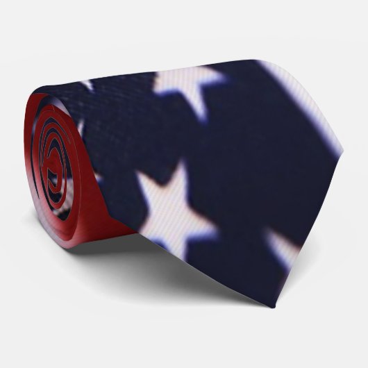 Étoiles et rayures cravate (Roulé)