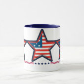 "Étoiles et rayures de la Mug américaine" (Centre)