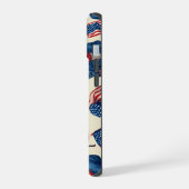 Étoiles et rayures L'étui téléphonique unique du g (Côté gauche)