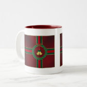 Étoiles et rayures Mug (Devant gauche)