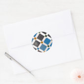 Étoiles et Stickers géométriques Carré (Enveloppe)