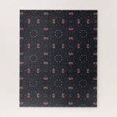Étoiles Et Unique Motif Spacship Jigsaw Puzzle (Vertical)