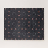 Étoiles Et Unique Motif Spacship Jigsaw Puzzle (Horizontal)