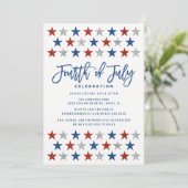 Étoiles étincelantes | Invitation du Parti du 4 ju (Debout devant)