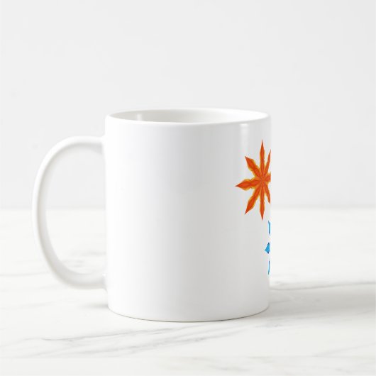 Etoiles Feu Eau Mug (Gauche)