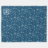 Étoiles monogramme couverture polaire (Devant (Horizontal))