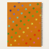 Étoiles multicolores en Crayon (Dos)