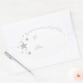 Étoiles Noël Gite étiquette cadeau Sticker (Enveloppe)