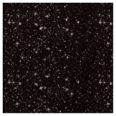 étoiles noir nuit blanc tissu (Fermer)