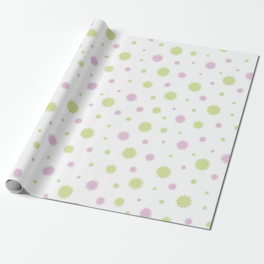 Étoiles. Papier cadeau (Déroulé)