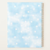 Etoiles personnalisées simples Aquarelle Sky (Dos)