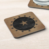 Étoiles primitives Dessous de verre de liège (Côté gauche)
