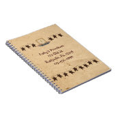 Étoiles Rouillées Et Carnet Aux Bougies (Côté Droit)