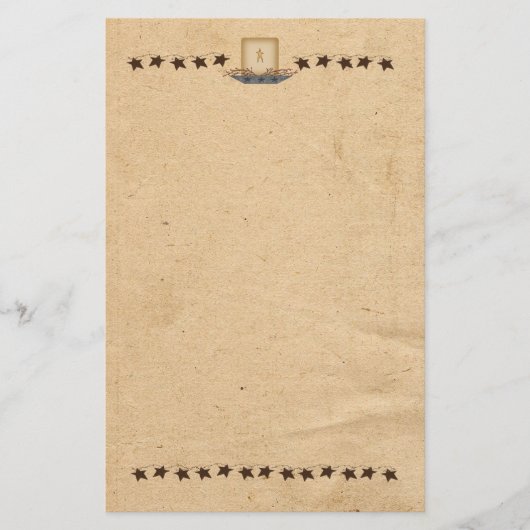 Étoiles Rouillées Et Papeterie À Bougies (Devant)