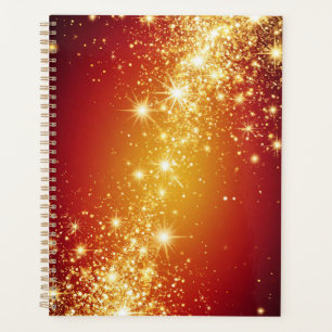 Étoiles scintillantes dorées