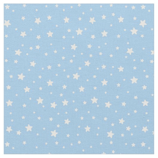 Étoiles sur le tissu bleu-clair (Fermer)