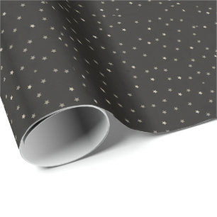 Étoiles vintages - Papier à enveloppement Cadeau R