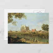 Eton College, c.1754 Briefkaart (Voorkant / Achterkant)