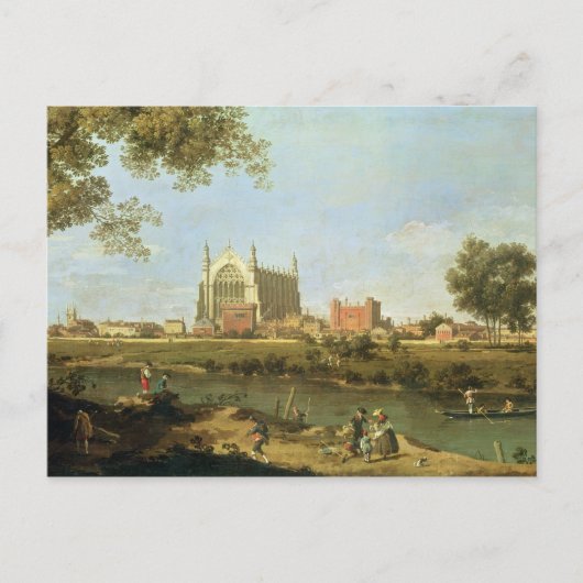 Eton College, c.1754 Briefkaart (Voorkant)