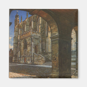 Eton College Chapel door Anna Alma Tadema Magneet