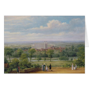 Eton College van het terras Windsor Castle