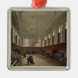 Eton School Room, van de "History of Eton College" Metalen Ornament
