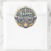 Étonnant autocollant d'anniversaire (Sac)